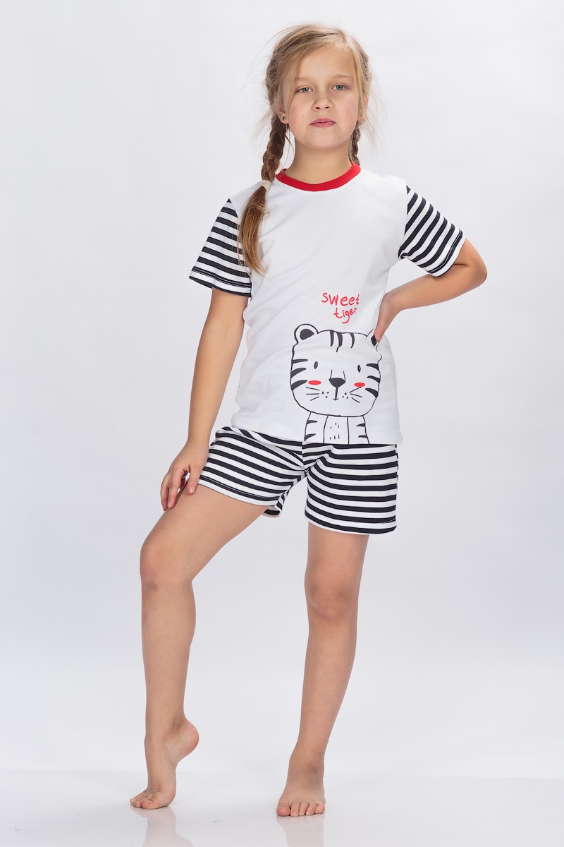 

Пижама детская Tiger футболка+шорты