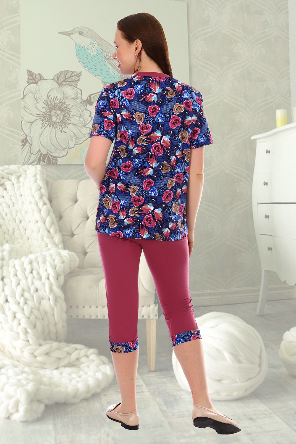 

Костюм женский "Лючия" кофта и бриджи