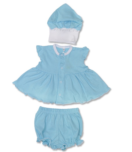 Комплект одежды для девочки "Модняшка" платье, трусики и косынка