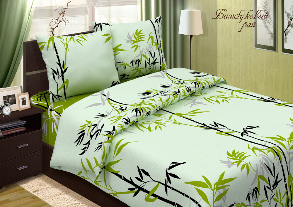 Комплект постельного белья "Бамбуковый рай"