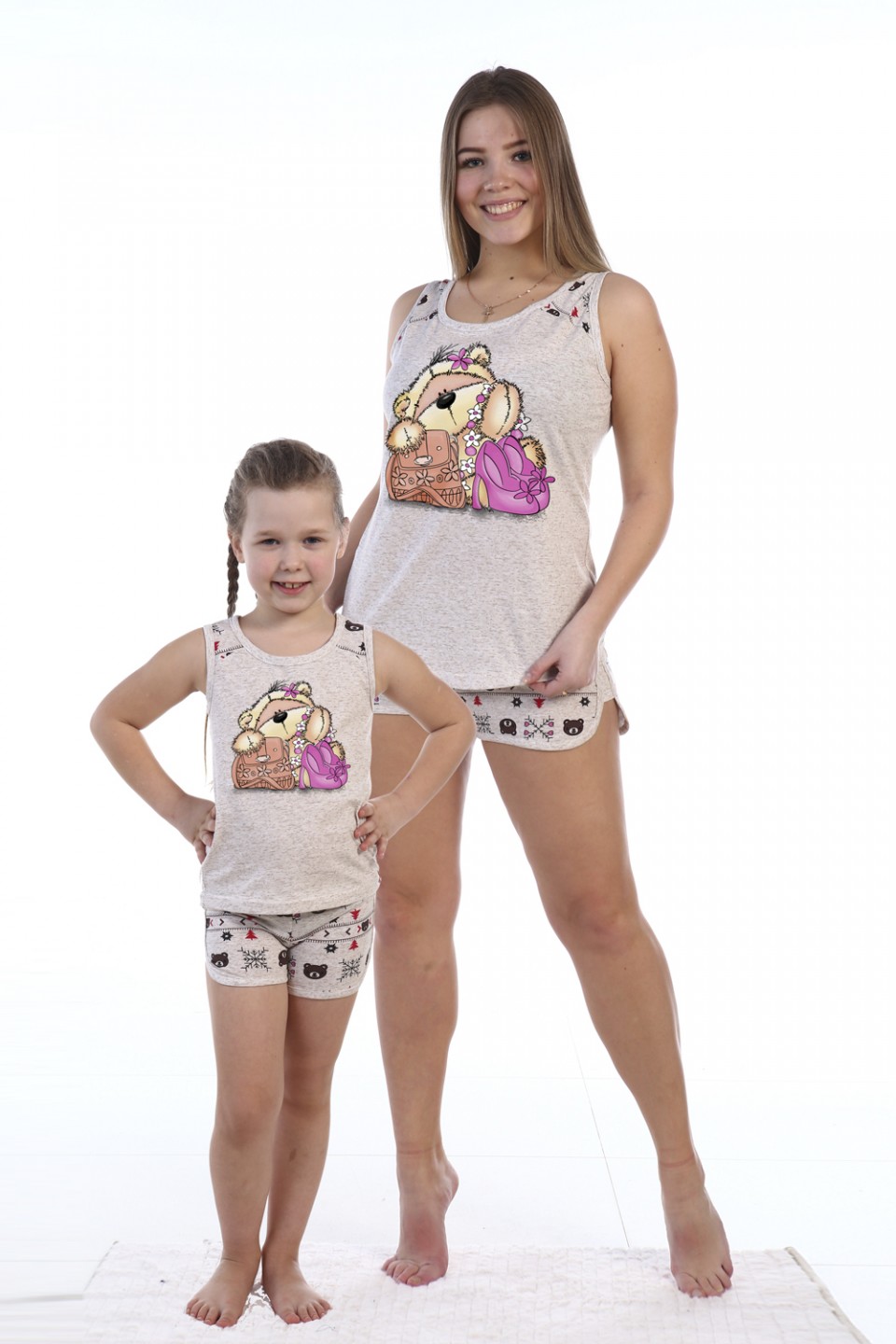 Пижама женская "Забава" майка и шорты