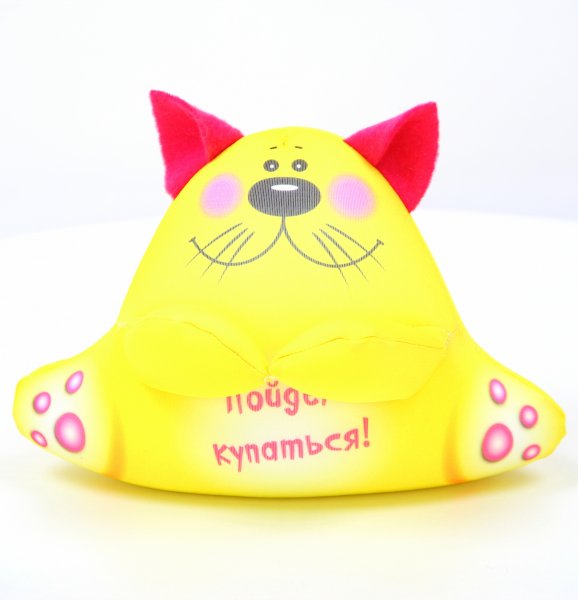Антистрессовая подушка-игрушка  с котом2"Аква крошки"