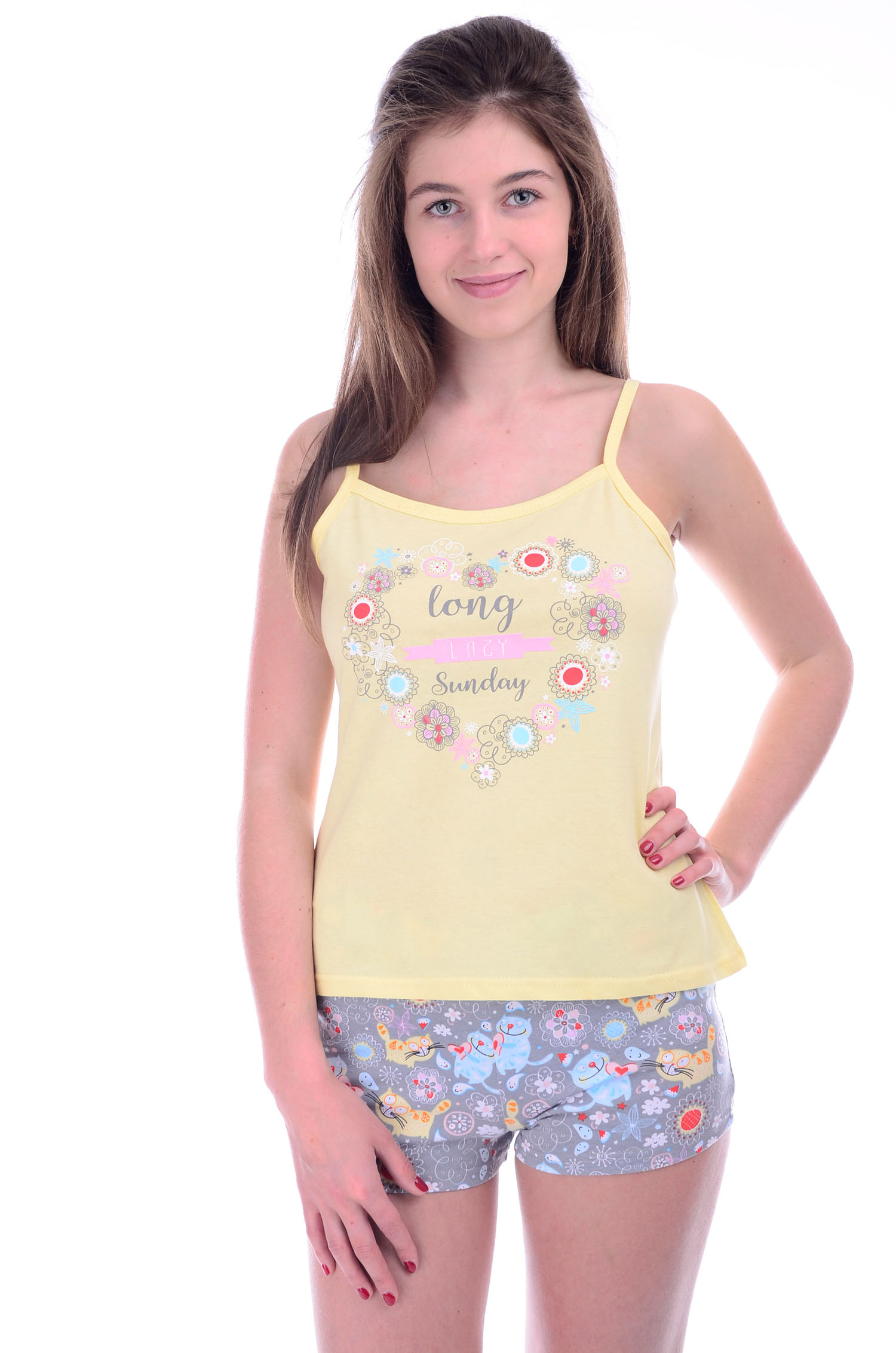 Пижама женская "Солнышко" майка и шорты