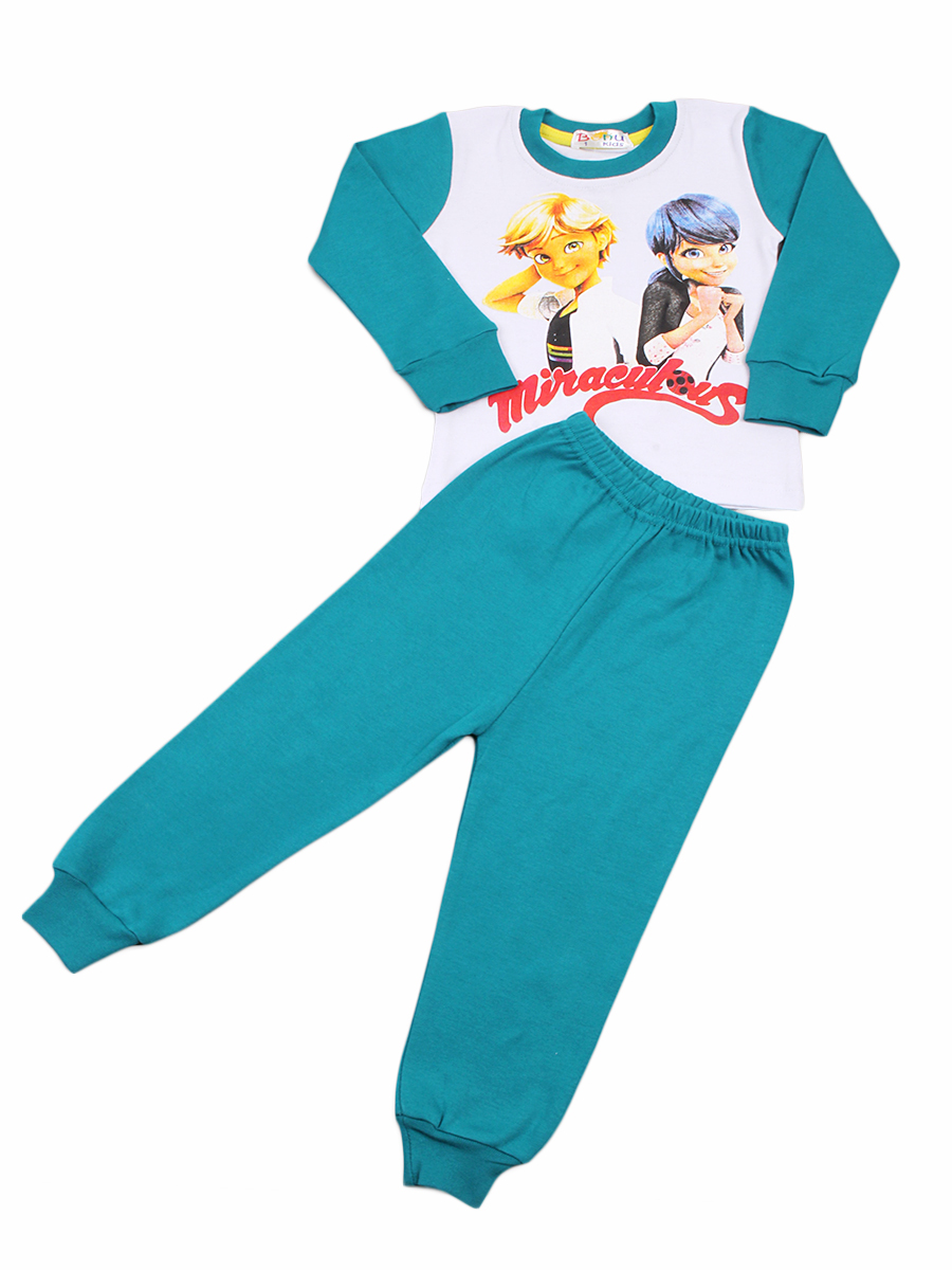 Пижама детская для девочки "Miraculous" футболка и брюки