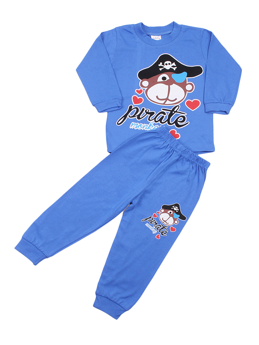 Пижама детская для мальчика "Пират" футболка и брюки