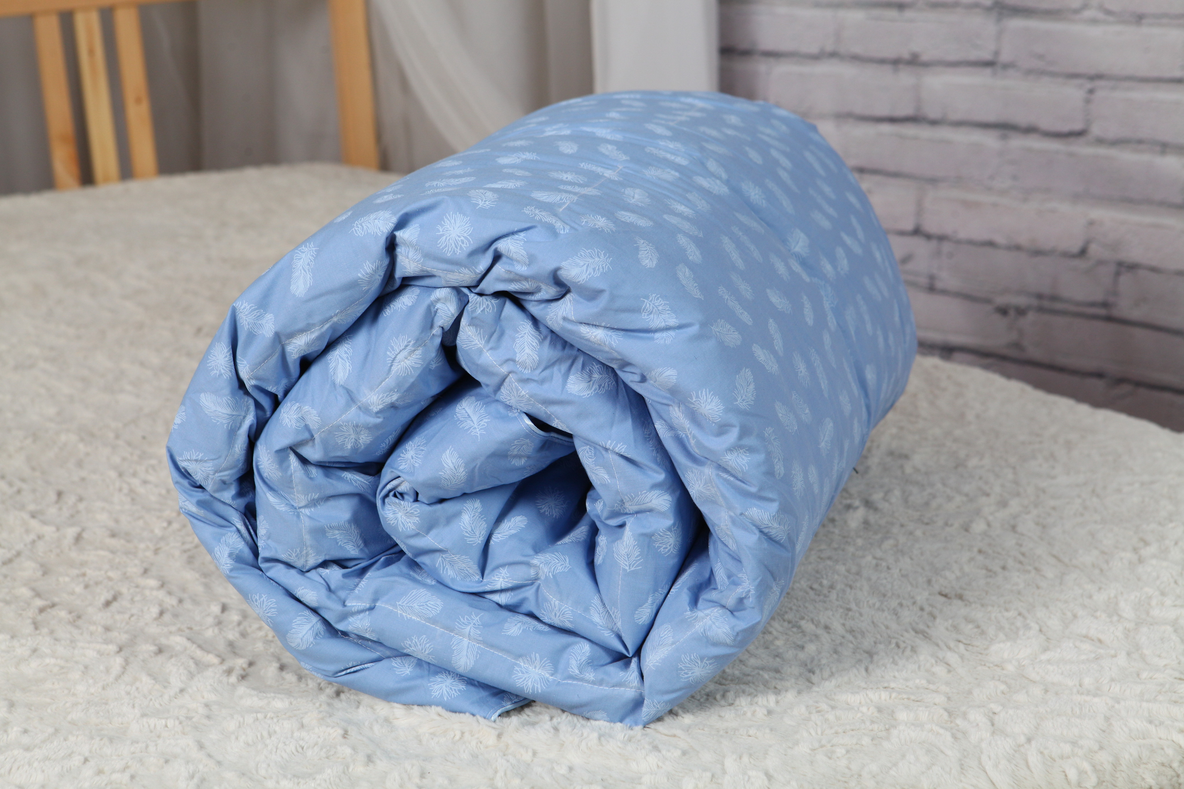Одеяло пуховое "Прима" (100% гусиный пух) в тике