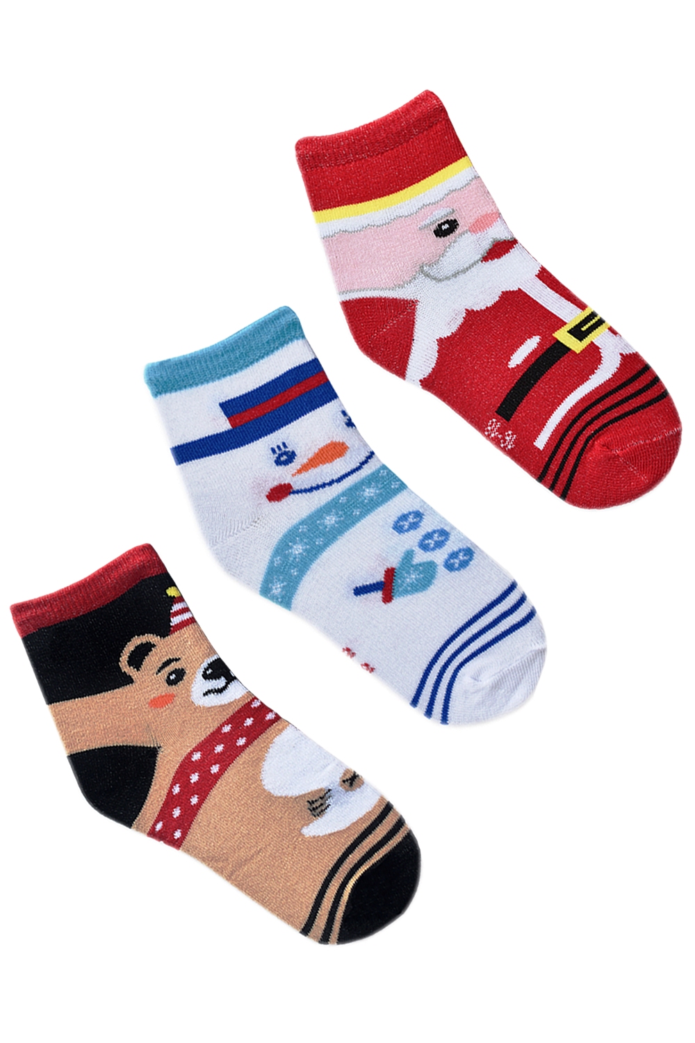 Набор детских носков "Праздник" в упаковке, 3 пары