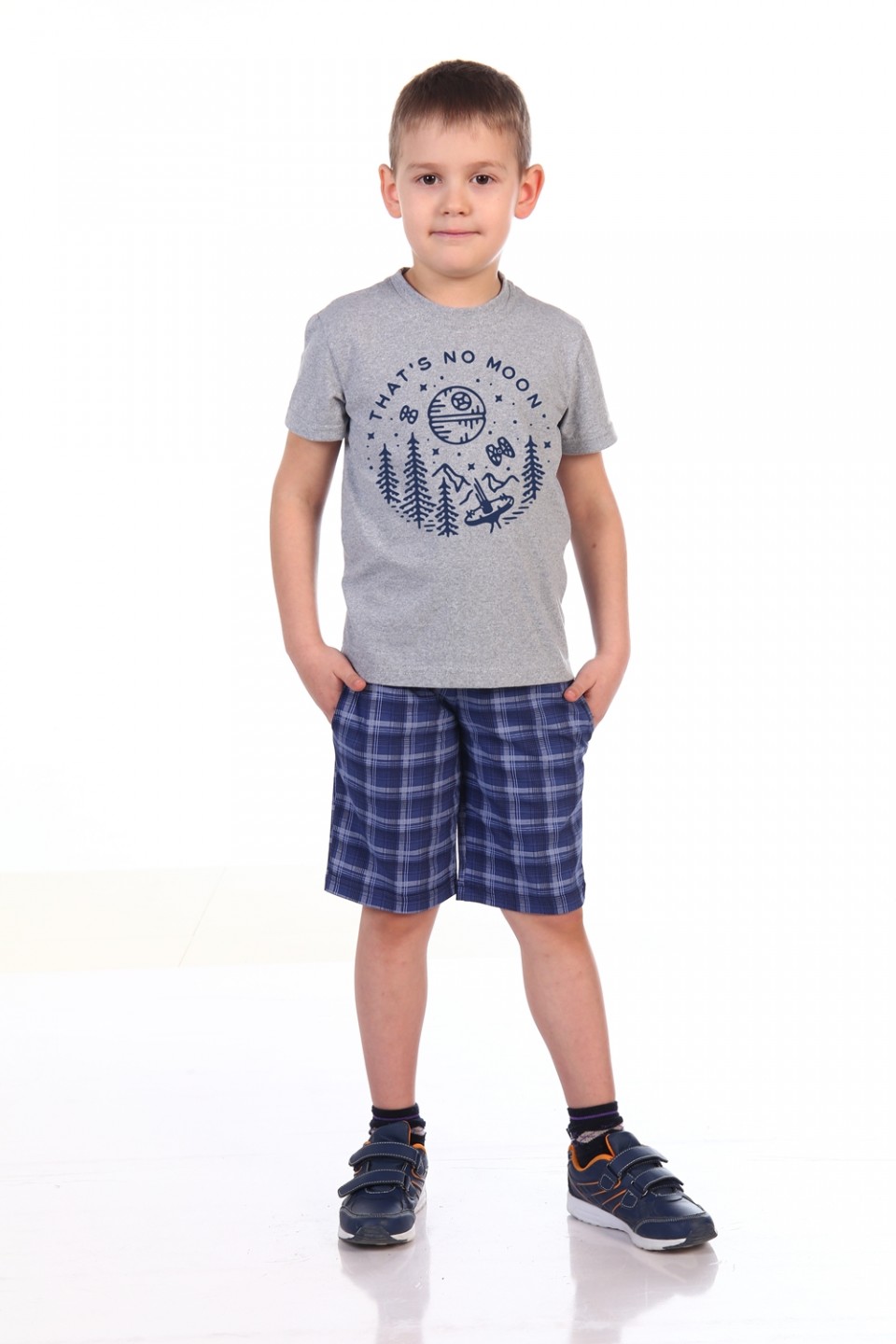 Пижама детская "Уфо" футболка и шорты