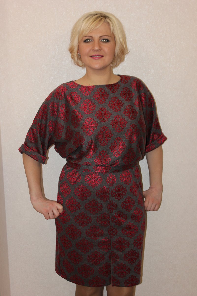 Платье женское "Виола" с втачным поясом