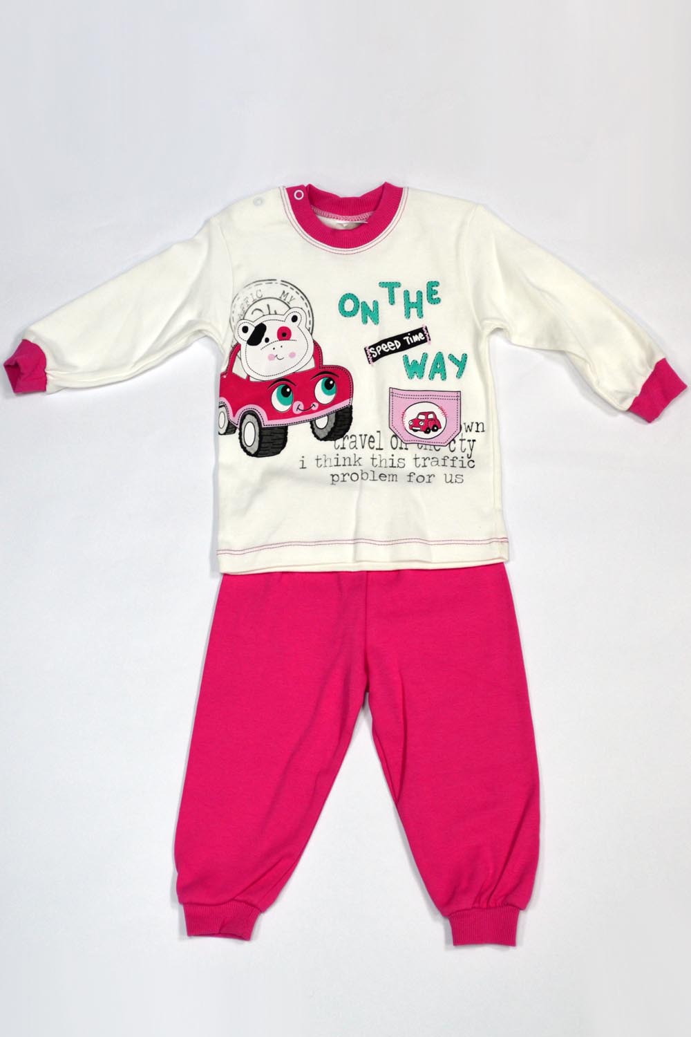 Пижама детская "Скорость" кофта и брюки