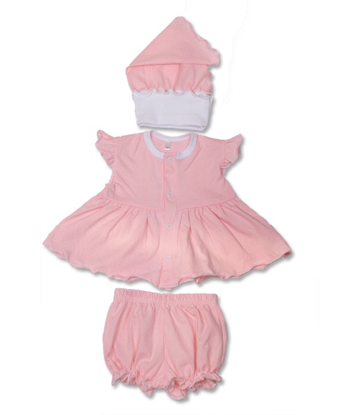 Комплект одежды для девочки "Модняшка" платье, трусики и косынка
